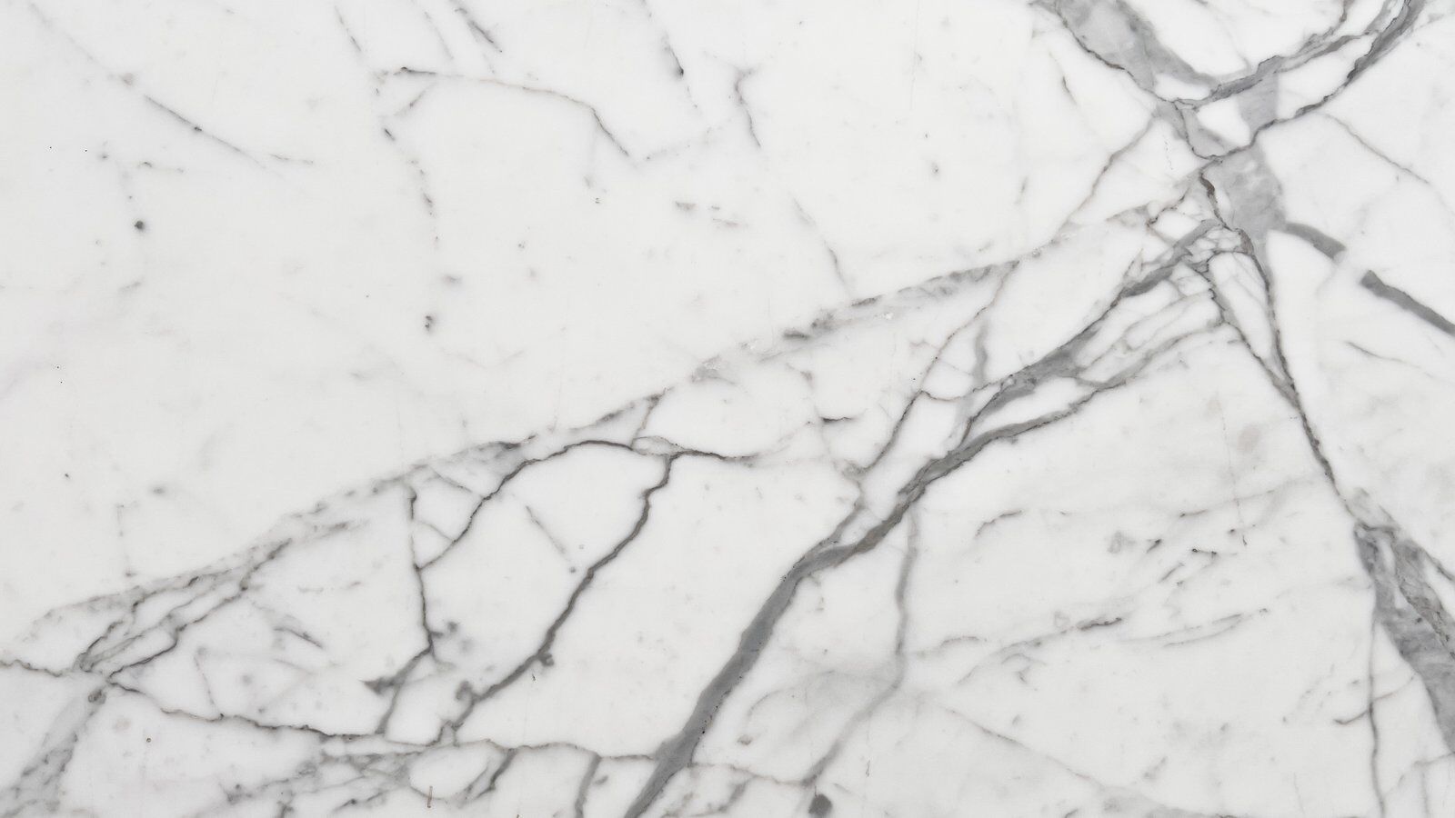 Calacatta Statuario white marble slab with grey veining