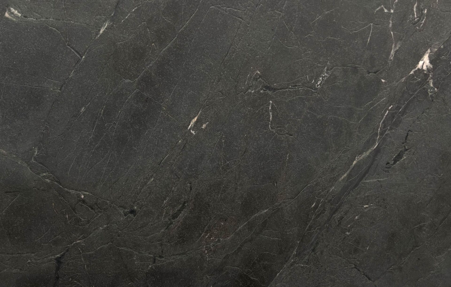 Negresco black quartzite slab