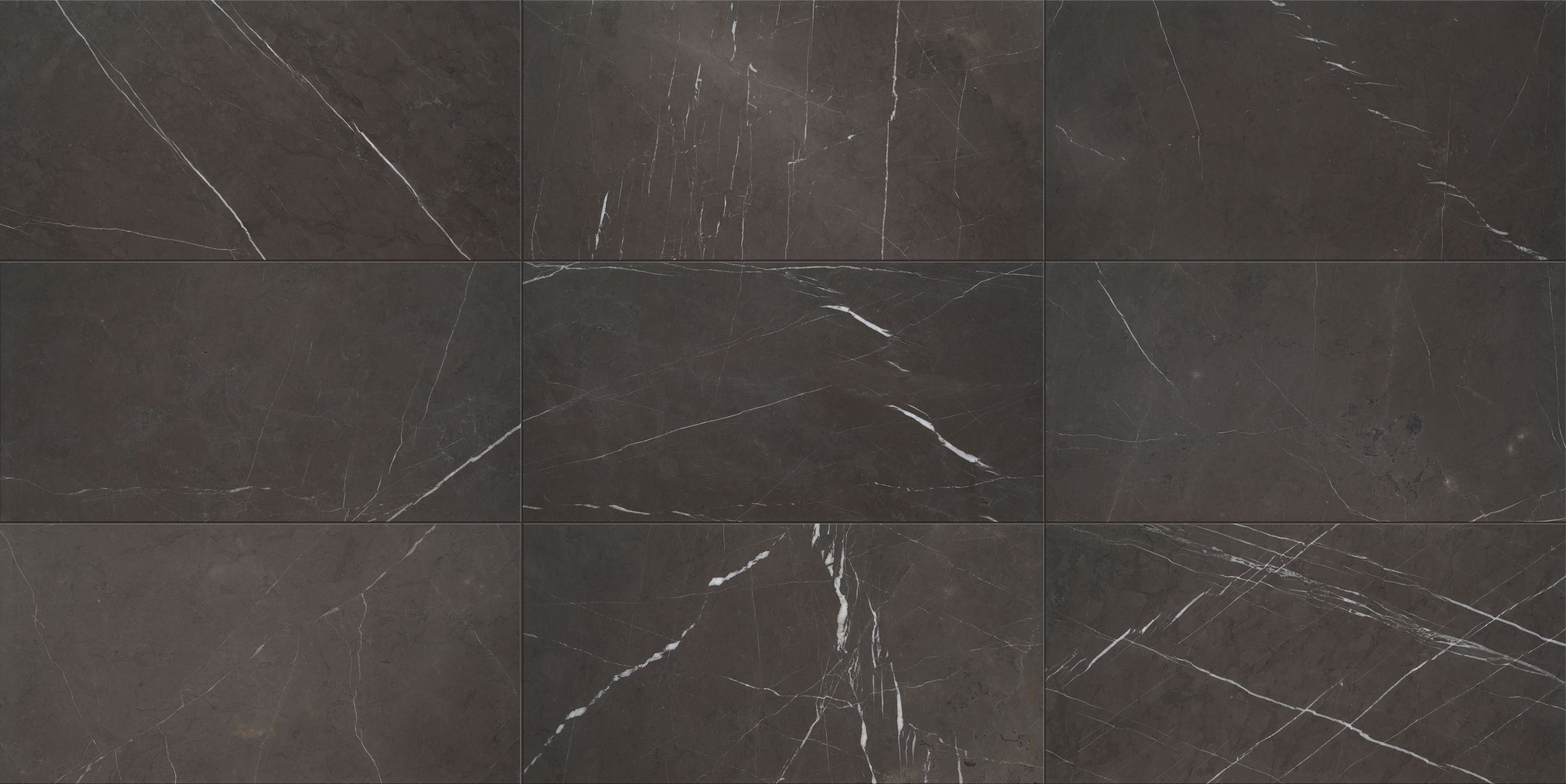 Pietra Grey limestone indoor tile with taupe veining