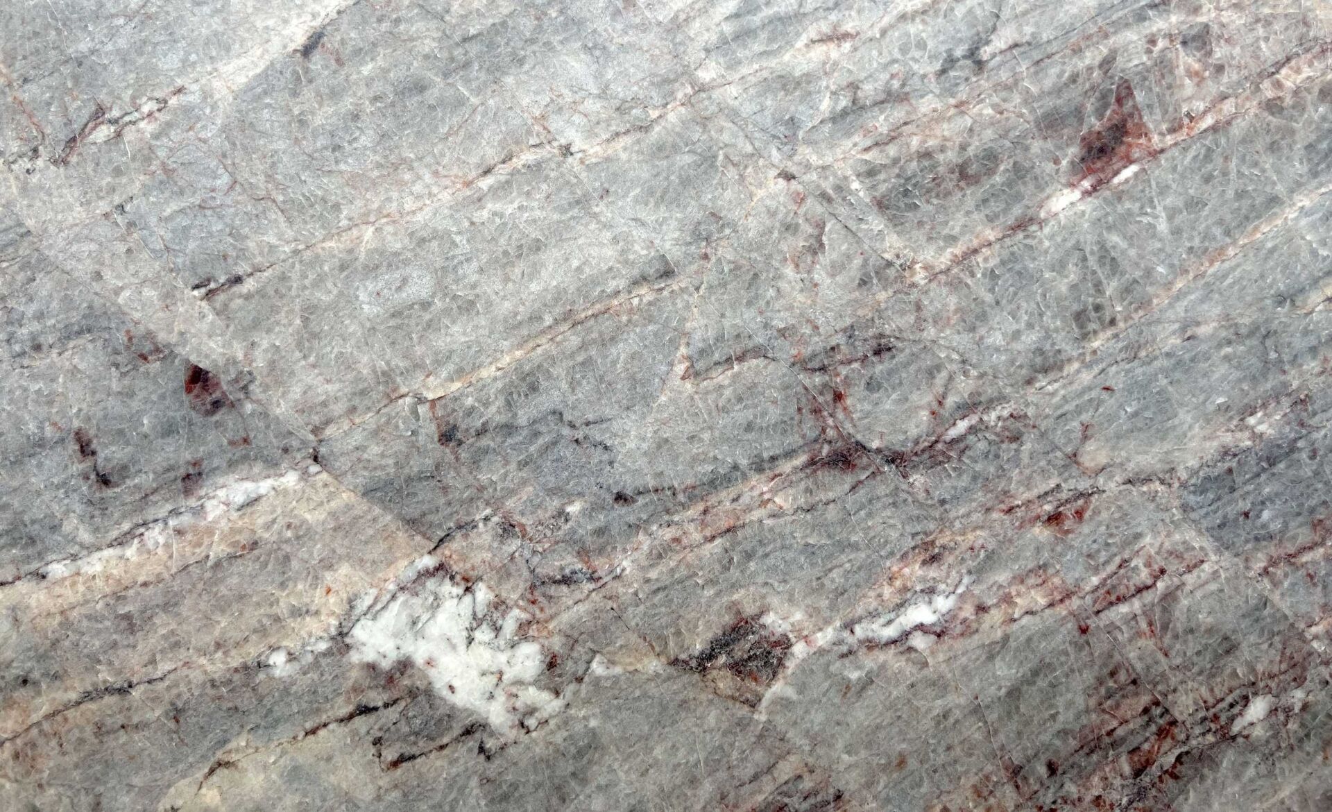 Sky Grey quartzite slab