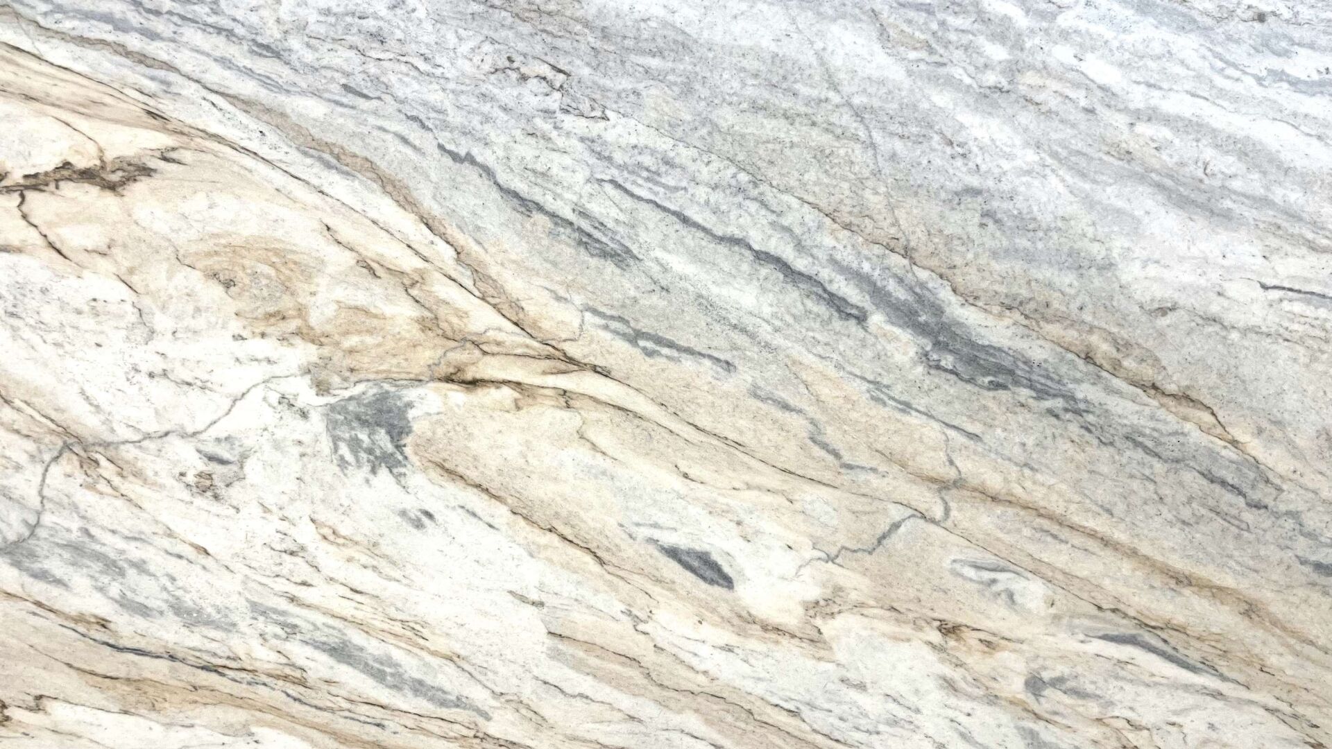 Valentina Grey marble slab with red veining