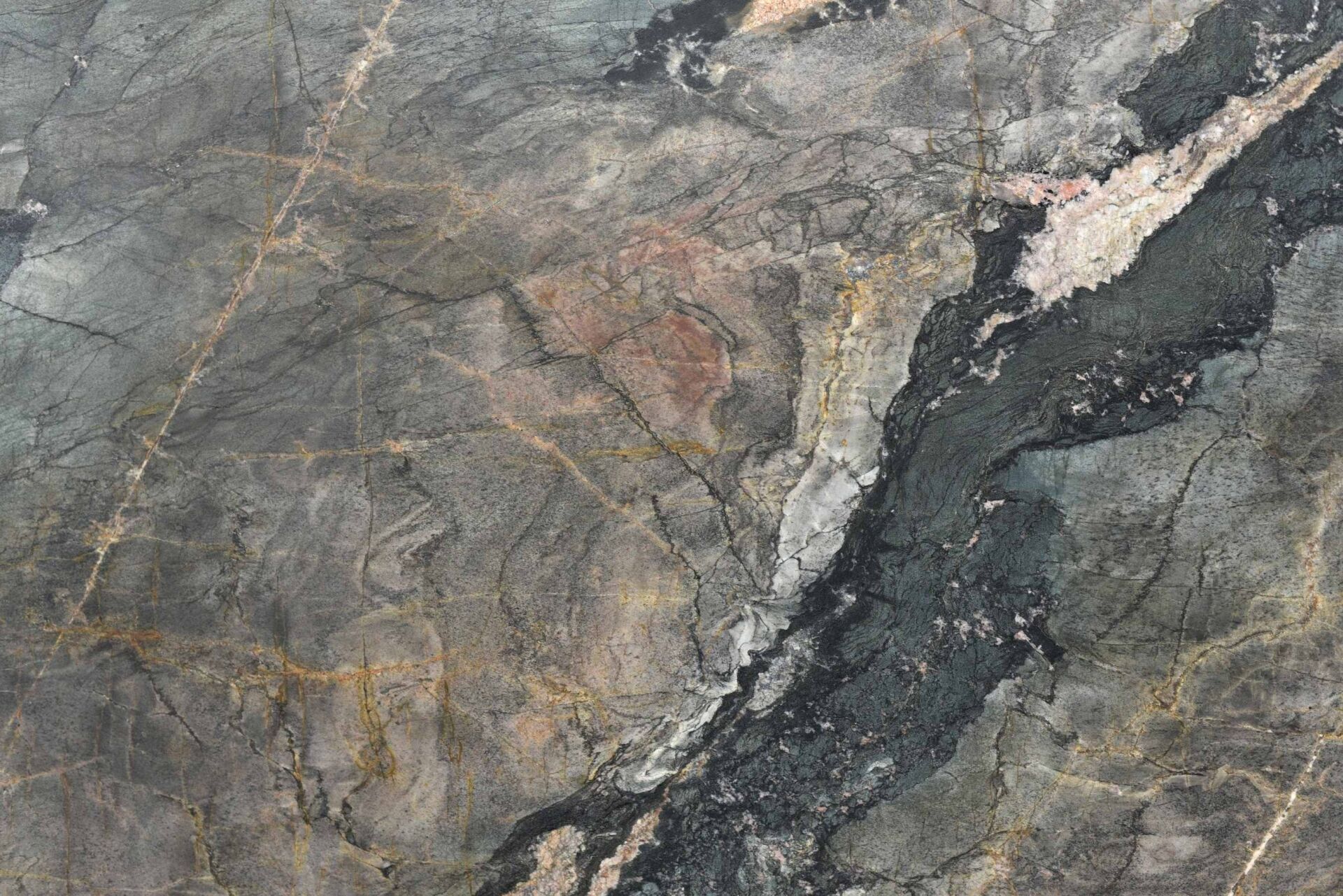 Olgas green quartzite slab