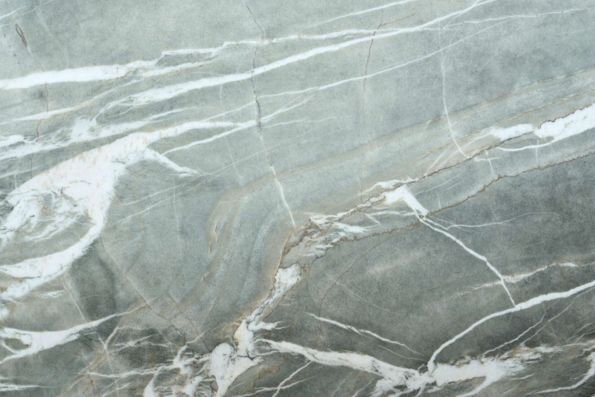 Tiffany green quartzite slab
