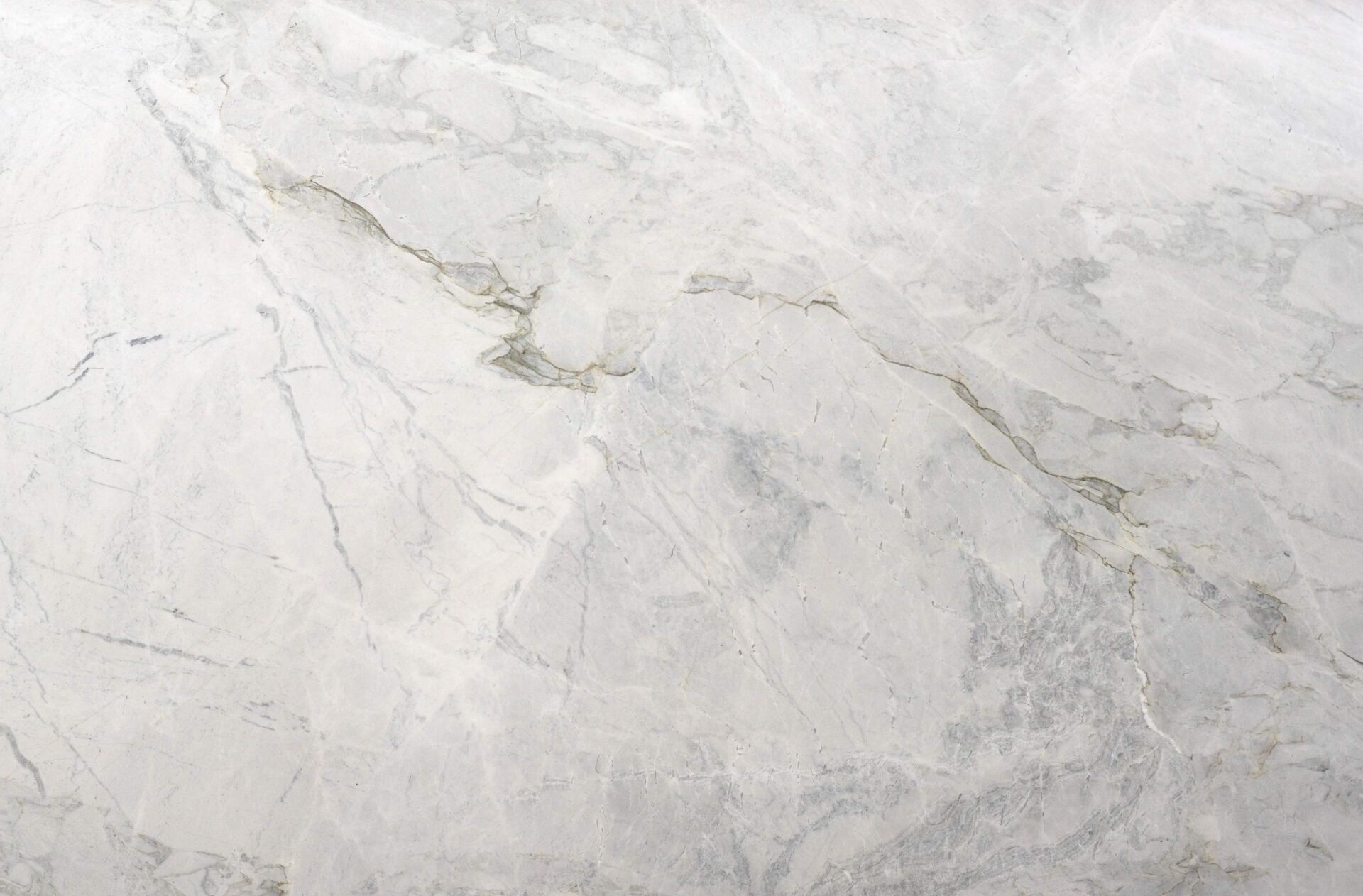 Matarazzo honed white dolomite slab sage grey veining