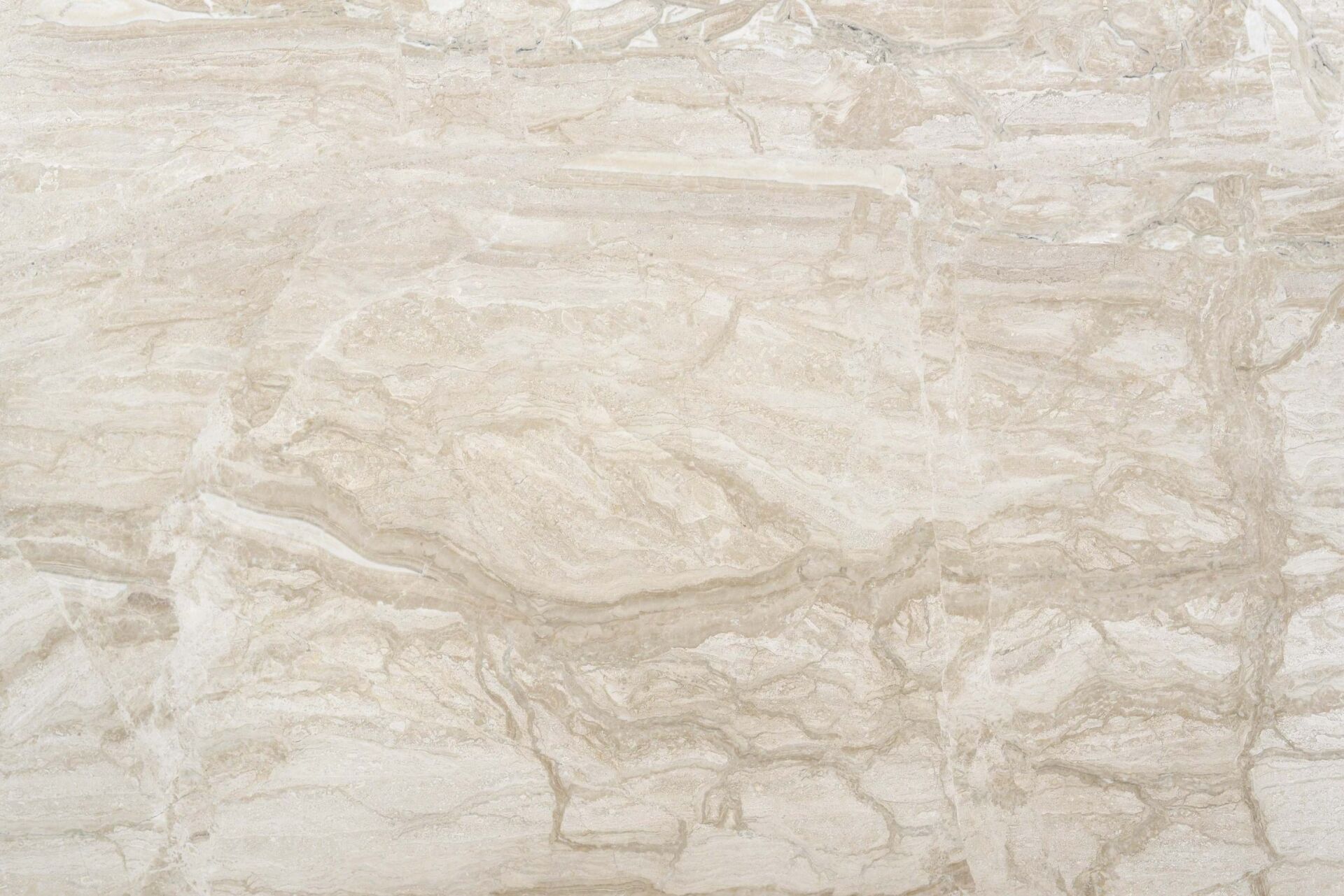 Diano Reale cream and beige marble slab