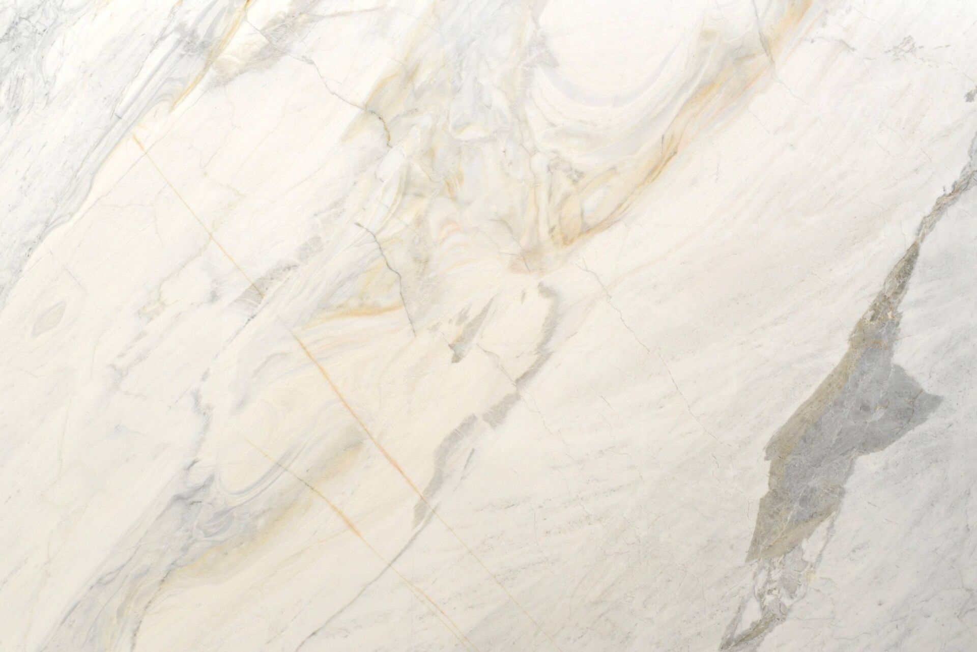 Calacatta Montagna white dolomite slab