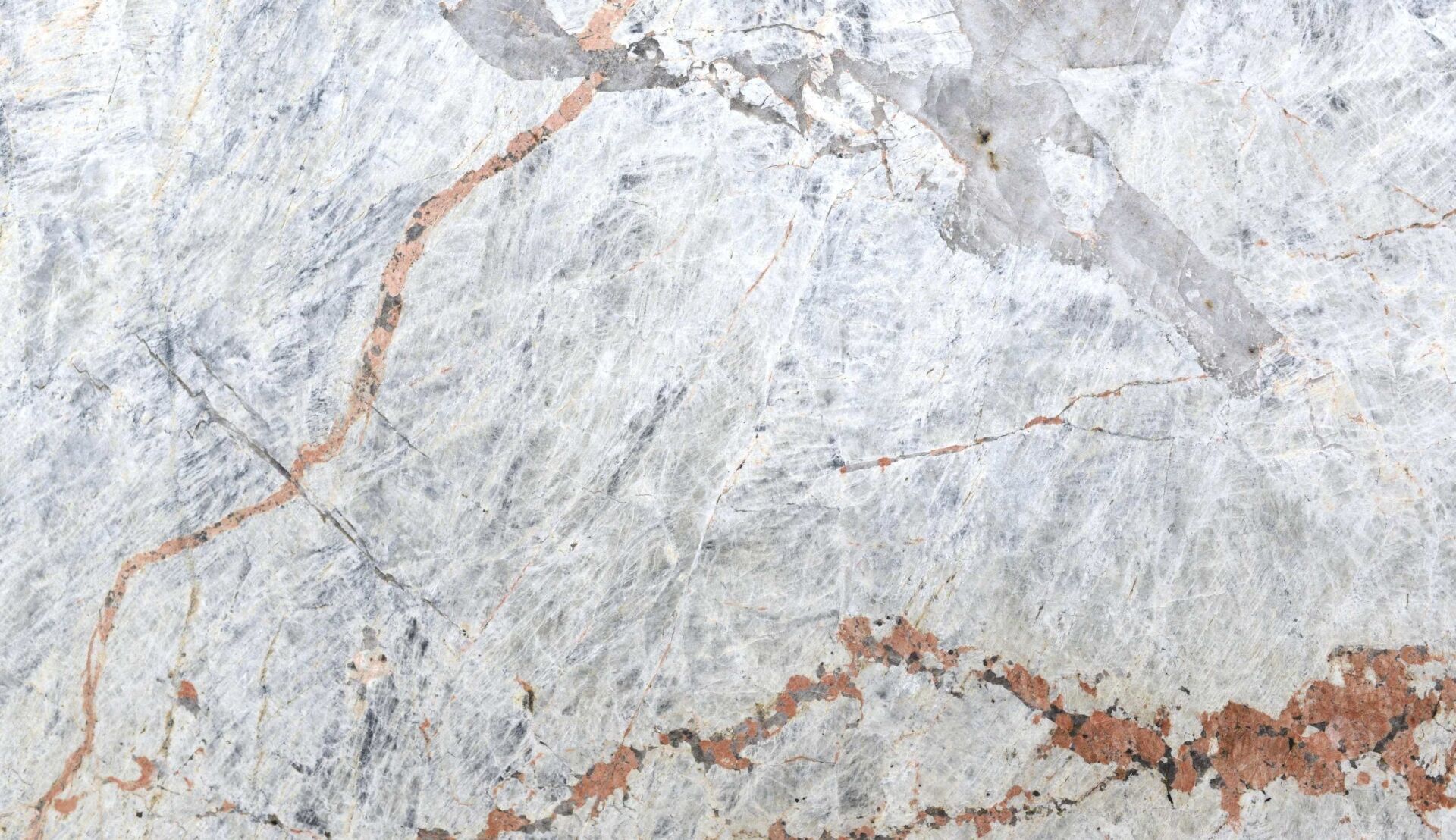 Echuca White pink granite slab