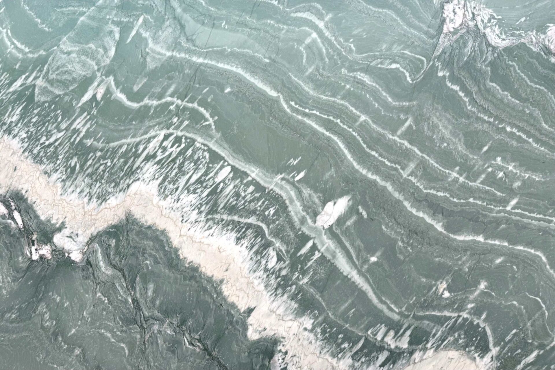 Maestro green quartzite slab