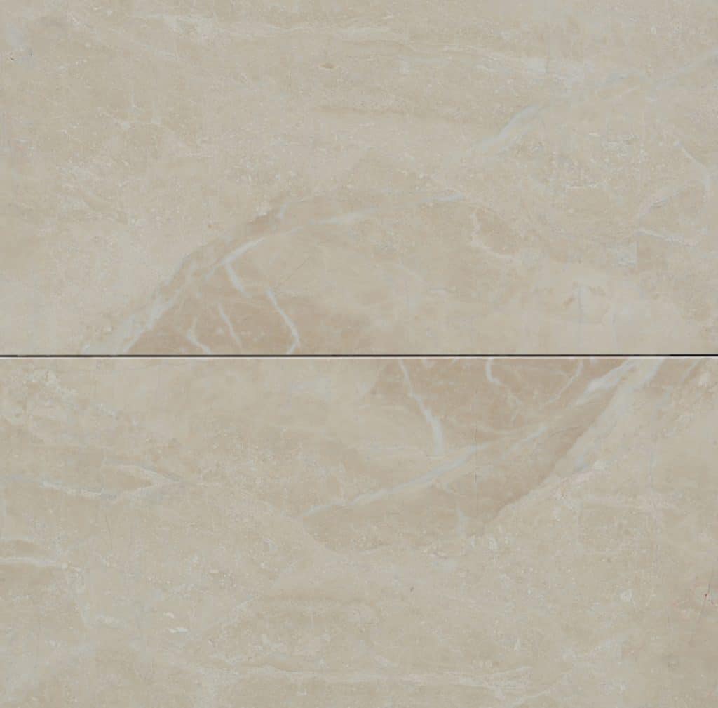 Cream Vein Marble Tiles Renassaince Honed