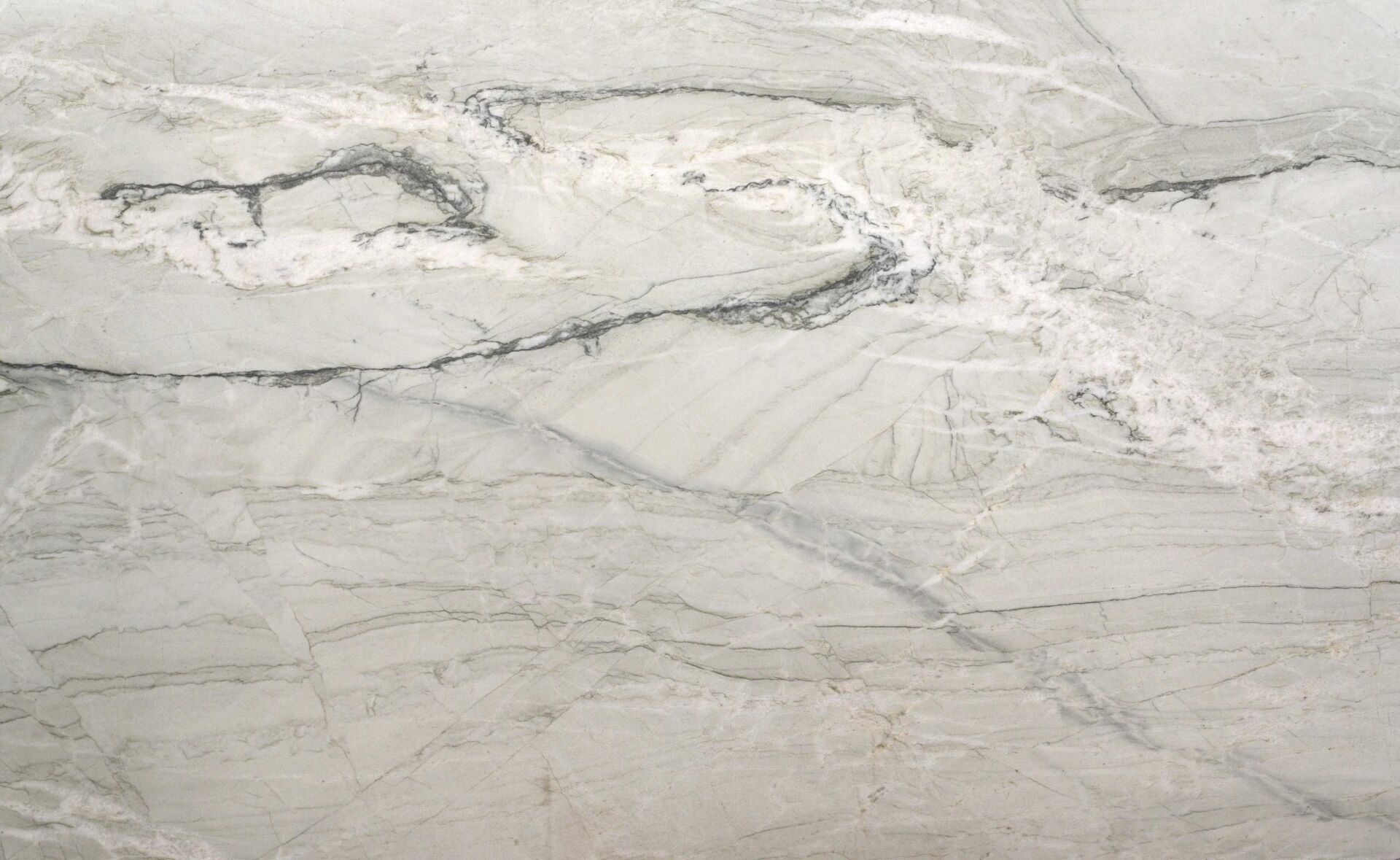 Brezza green quartzite slab